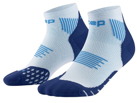 Носки женские CEP C095W Run Low Cut Ice/Blue - Фото 3 большая