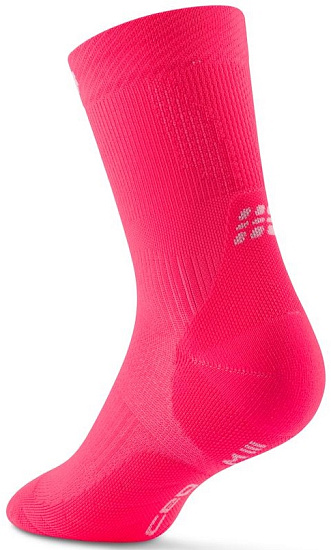 Носки женские CEP C105W Run Mid Cut Pink - Фото 3 большая