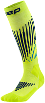 Носки мужские CEP C225M Core Run Merino Tall Compression Lime/Blue
