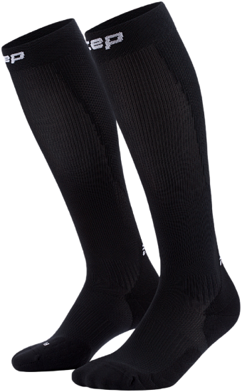 Носки мужские CEP C125M Core Run Tall 5.0 Black - Фото 3 большая