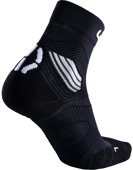 Носки мужские UYN Run Trail Challenge Black/White - Фото 2 большая