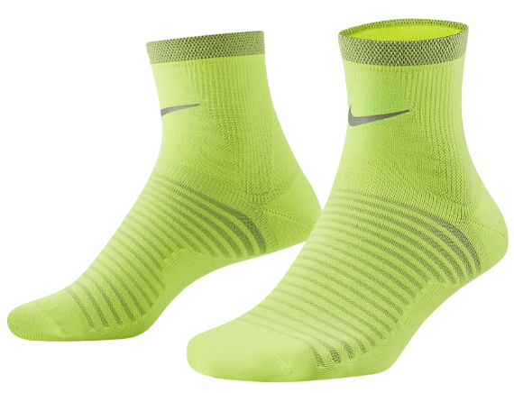 Носки Nike Spark Lightweight Volt/Reflect Silver - Фото 1 большая