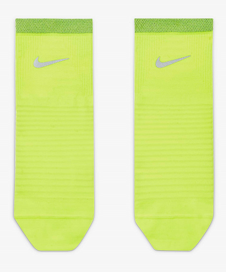Носки Nike Spark Lightweight Volt/Reflect Silver - Фото 2 большая