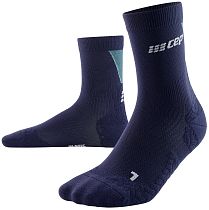 Носки мужские CEP C2UUM Ultralight Compression Mid Cut Blue/Light Blue