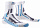 Носки женские X-Socks Sky Run Two White/Turquoise - Фото 1 малая