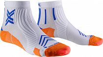Носки X-Socks Run Expert Ankle White/Orange/Twyce Blue