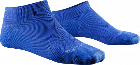 Носки X-Socks Run Discover Low Cut Twyce Blue/Blue - Фото 1 большая