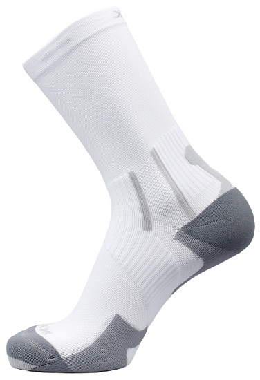 Носки X-Socks Run Perform Crew Arctic White/Pearl Grey - Фото 2 большая