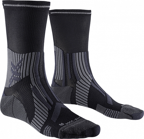 Носки X-Socks Trailrun Expert Crew Black/Charcoal - Фото 1 большая