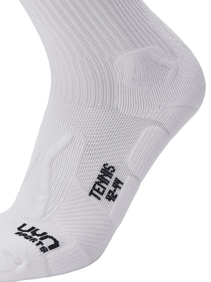 Носки UYN Tennis White/Black/Red - Фото 2 большая