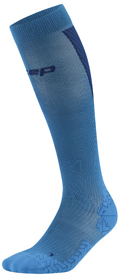Носки женские CEP C1UUW Run Ultralight Compression Tall 4.0 Blue/Dark Blue - Фото 1 большая
