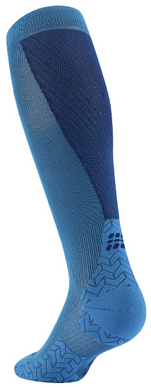 Носки женские CEP C1UUW Run Ultralight Compression Tall 4.0 Blue/Dark Blue - Фото 2 большая