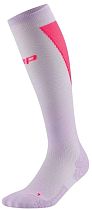 Носки женские CEP C1UUW Run Ultralight Compression Tall 4.0 Lilac/Pink