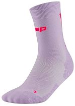 Носки женские CEP C2UUW Run Ultralight Mid Cut 4.0 Lilac/Pink