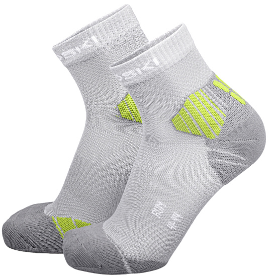 Носки Nordski Pro 2.0 Grey/Lime - Фото 1 большая