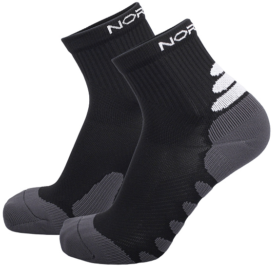 Носки Nordski Pro Energy Black/Shark - Фото 1 большая