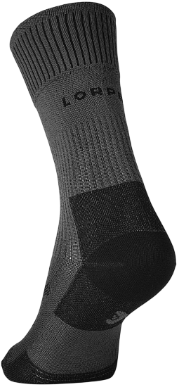 Носки Lorpen Re Made Run Crew PRRC Dark Grey - Фото 2 большая