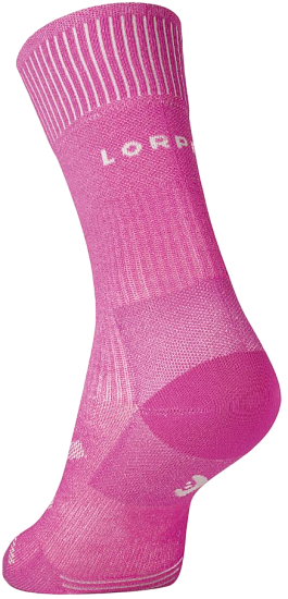Носки Lorpen Re Made Run Crew PRRC Fucsia Pink - Фото 2 большая