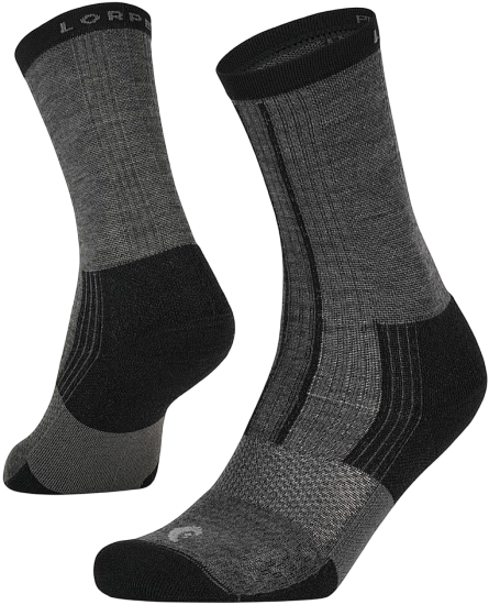 Носки Lorpen Pro Ultra Run Crew PRUC Whales Grey - Фото 1 большая