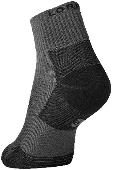 Носки Lorpen Re Made Run Shorty PRRS Dark Grey - Фото 2 большая