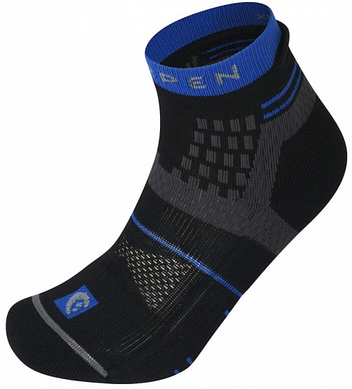 Носки мужские Lorpen Trail Running Padded Eco X3TPС Black/Blue - Фото 1 большая