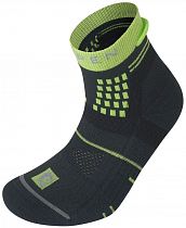 Носки женские Lorpen Trail Running Padded Eco X3TPWC Anthracite/Green