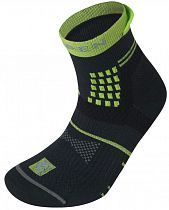 Носки женские Lorpen Trail Running Eco X3TWC Anthracite/Green