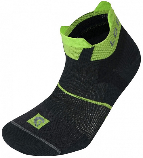 Носки женские Lorpen Running Precision Fit Eco X3RPFWE Anthracite/Green - Фото 1 большая