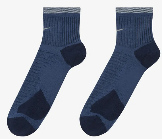 Носки Nike Spark Wool Mystic Navy/Midnight Navy/Reflect Silver - Фото 2 большая