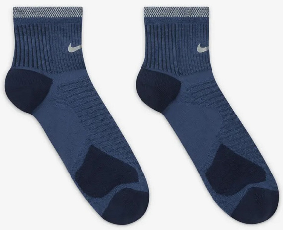 Носки Nike Spark Wool Mystic Navy/Midnight Navy/Reflect Silver - Фото 3 большая