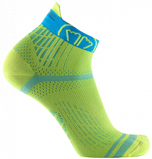 Носки Sidas Run Feel Yellow/Blue - Фото 2 большая