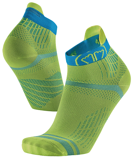 Носки Sidas Run Feel Yellow/Blue - Фото 3 большая