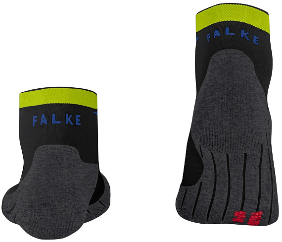 Носки мужские Falke RU4 Short Pace Black - Фото 3 большая