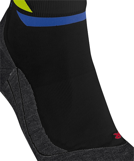 Носки мужские Falke RU4 Short Pace Black - Фото 5 большая