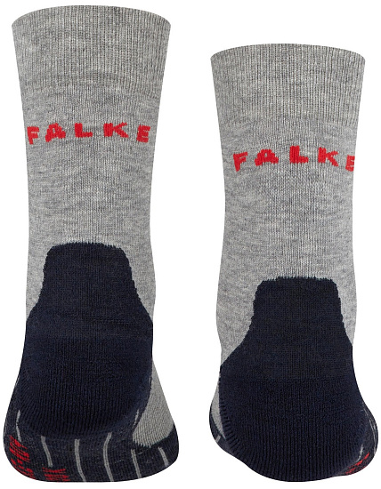 Носки детские Falke RU4 Running Light Grey - Фото 3 большая