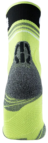Носки мужские UYN Runner'S One Short Lime/Black - Фото 6 большая