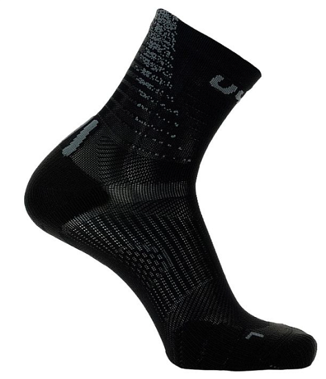 Носки мужские UYN Run Fit Black/Mouse - Фото 3 большая