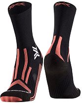 Носки женские X-Socks Trailrun Perform Crew Black/Dusty Rose