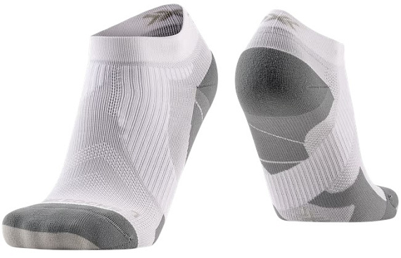 Носки мужские X-Socks Run Perform Low Cut Arctic White/Pearl Grey - Фото 1 большая