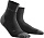 Носки женские CEP C103W Compression Short 3.0 Black/Dark Grey - Фото 1 малая