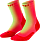 Носки женские CEP C10EW Core Run Edt. Gradient Mid Cut 5.0 Red/Lime - Фото 3 малая