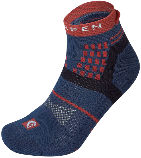 Носки мужские Lorpen Trail Running Padded Eco X3TPC Blue - Фото 1 большая