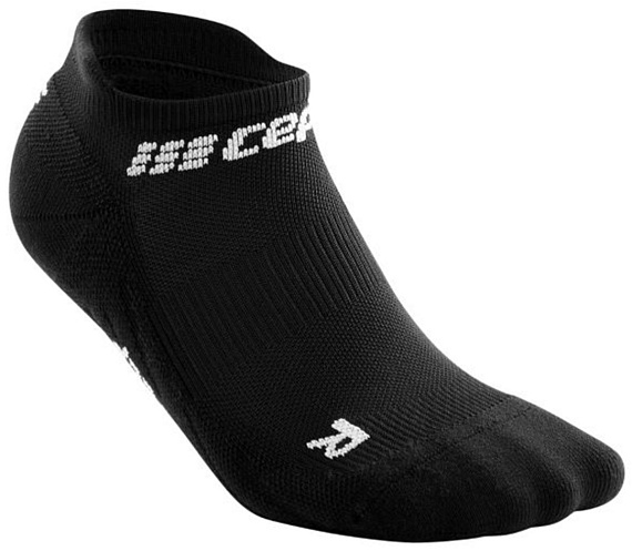 Носки мужские CEP C004M The Run Compression No Show Black - Фото 1 большая