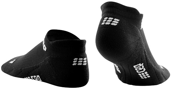Носки мужские CEP C004M The Run Compression No Show Black - Фото 3 большая