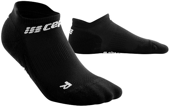 Носки мужские CEP C004M The Run Compression No Show Black - Фото 4 большая