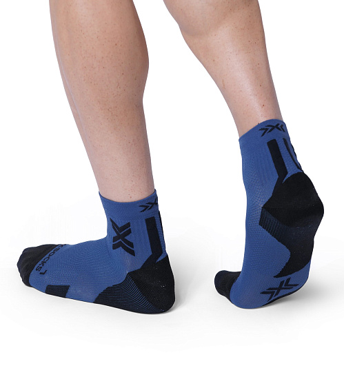 Носки X-Socks Run Discover Ankle Marine/X Black - Фото 3 большая