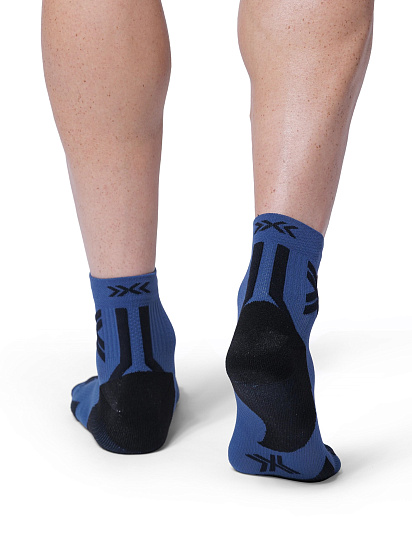 Носки X-Socks Run Discover Ankle Marine/X Black - Фото 4 большая