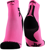 Носки X-Socks Run Discover Ankle Fluo Pink/X Black
