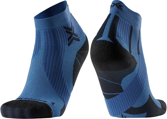 Носки X-Socks Run Perform Ankle Marine/X Black - Фото 1 большая