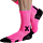 Носки X-Socks Run Discover Crew Fluo Pink/X Black - Фото 1 малая